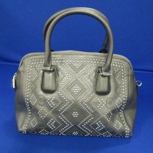 Charming Charlie Pewter Grey Handbag Purse Bag